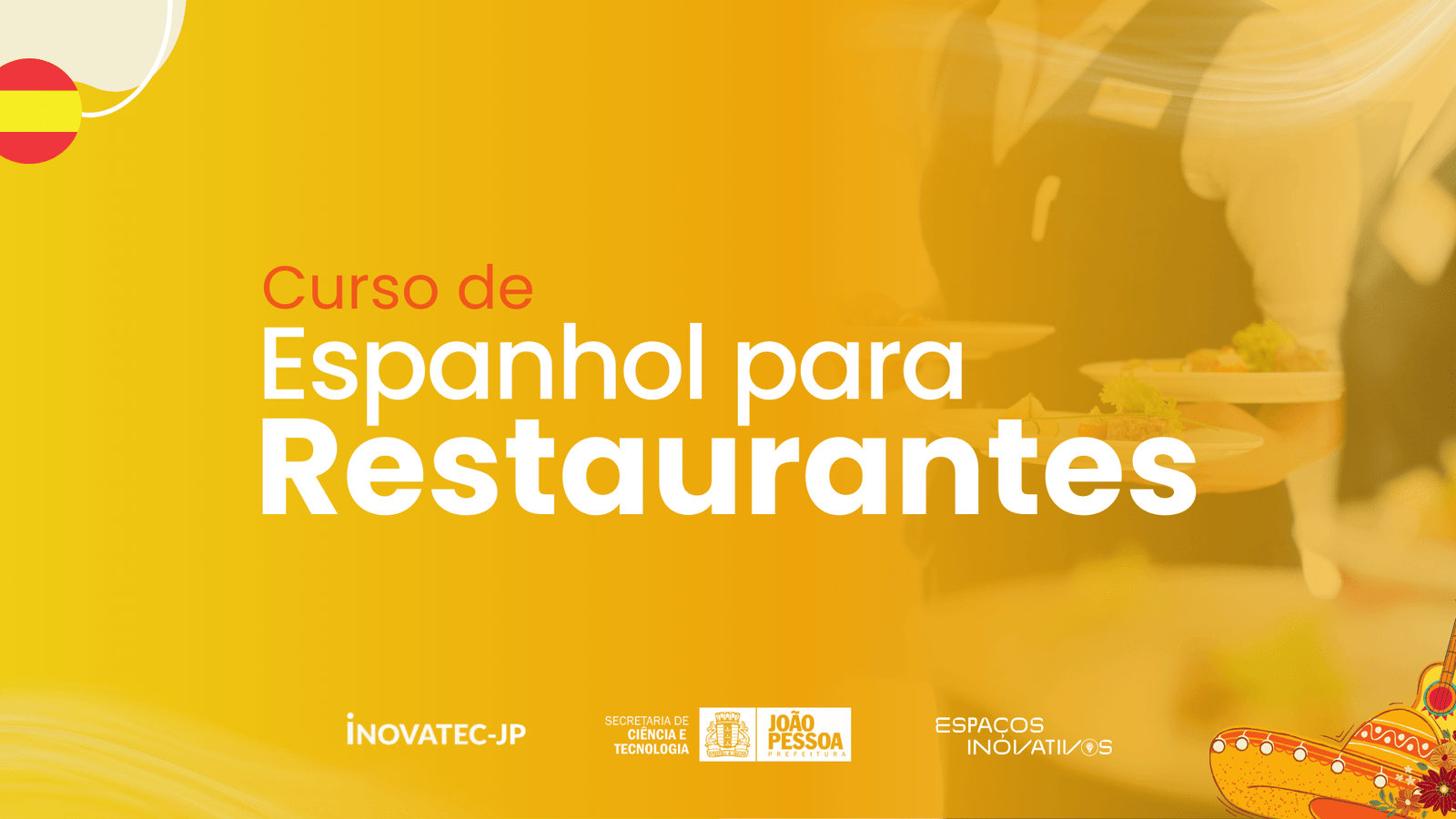 Espanhol para restaurantes