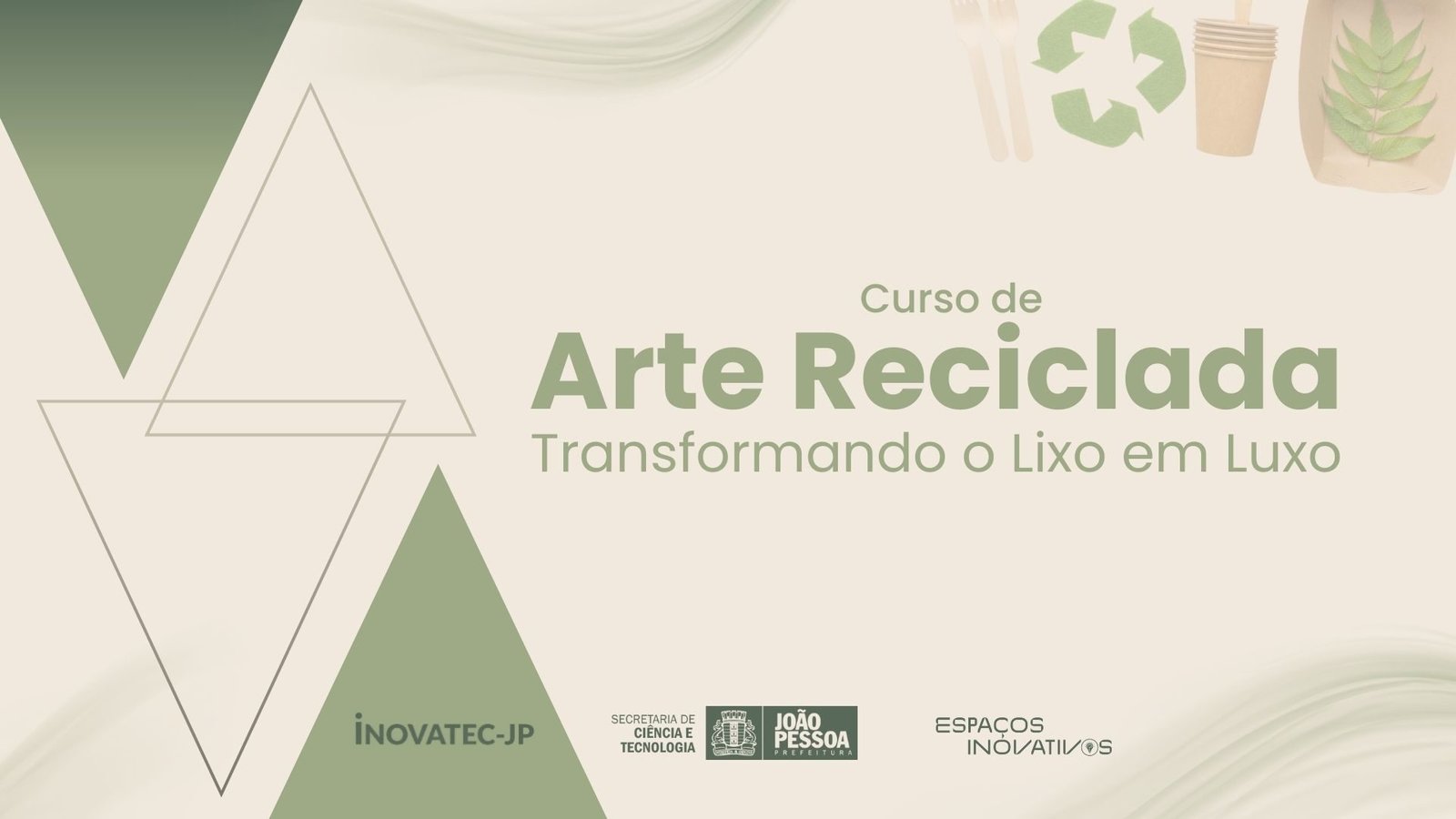 Arte reciclada: transformando Lixo em Luxo